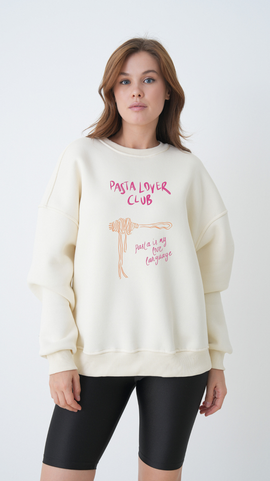 Pasta Lover Club - Oversize Sweatshirt