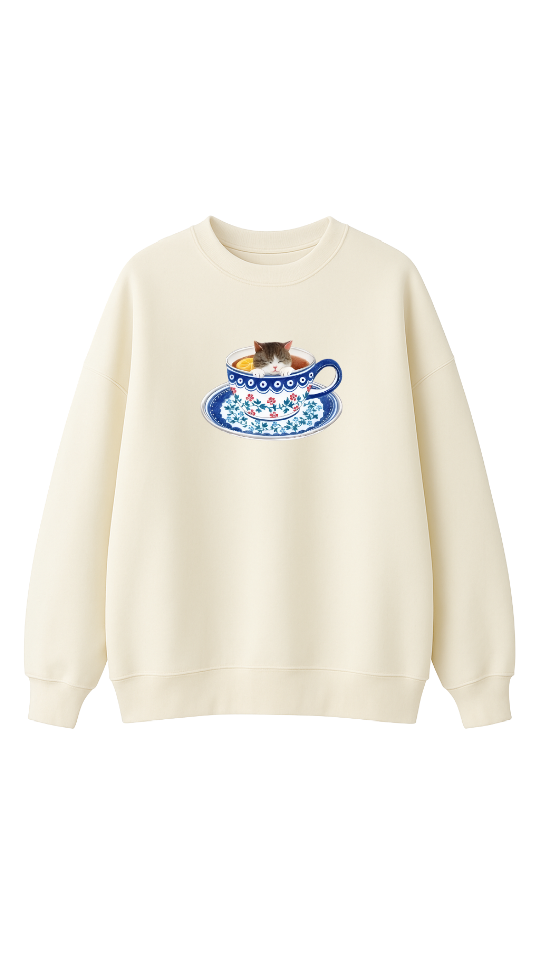 Uyuyan Kedi - Oversize Sweatshirt