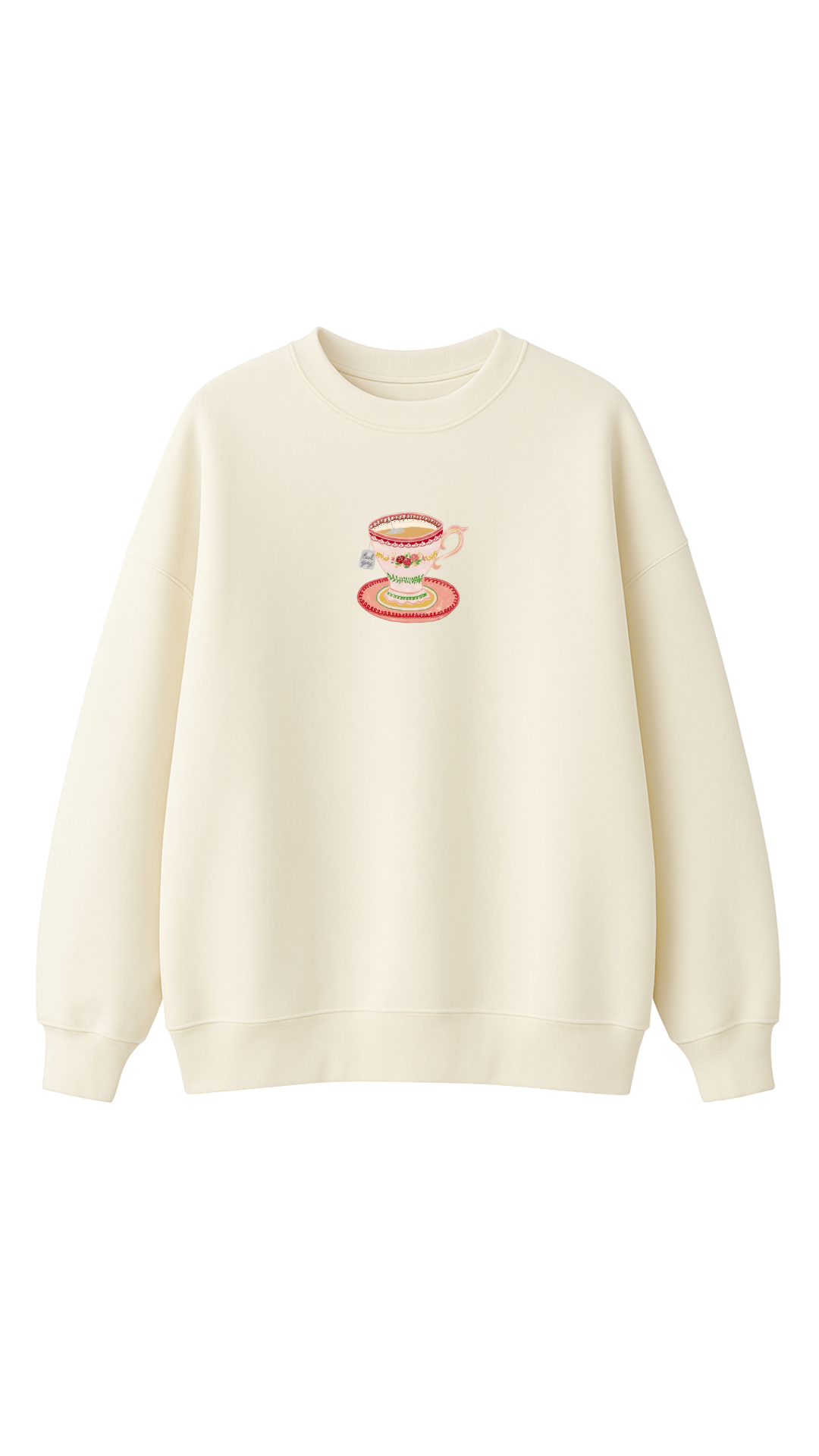 Pink Cup - Oversize Sweatshirt