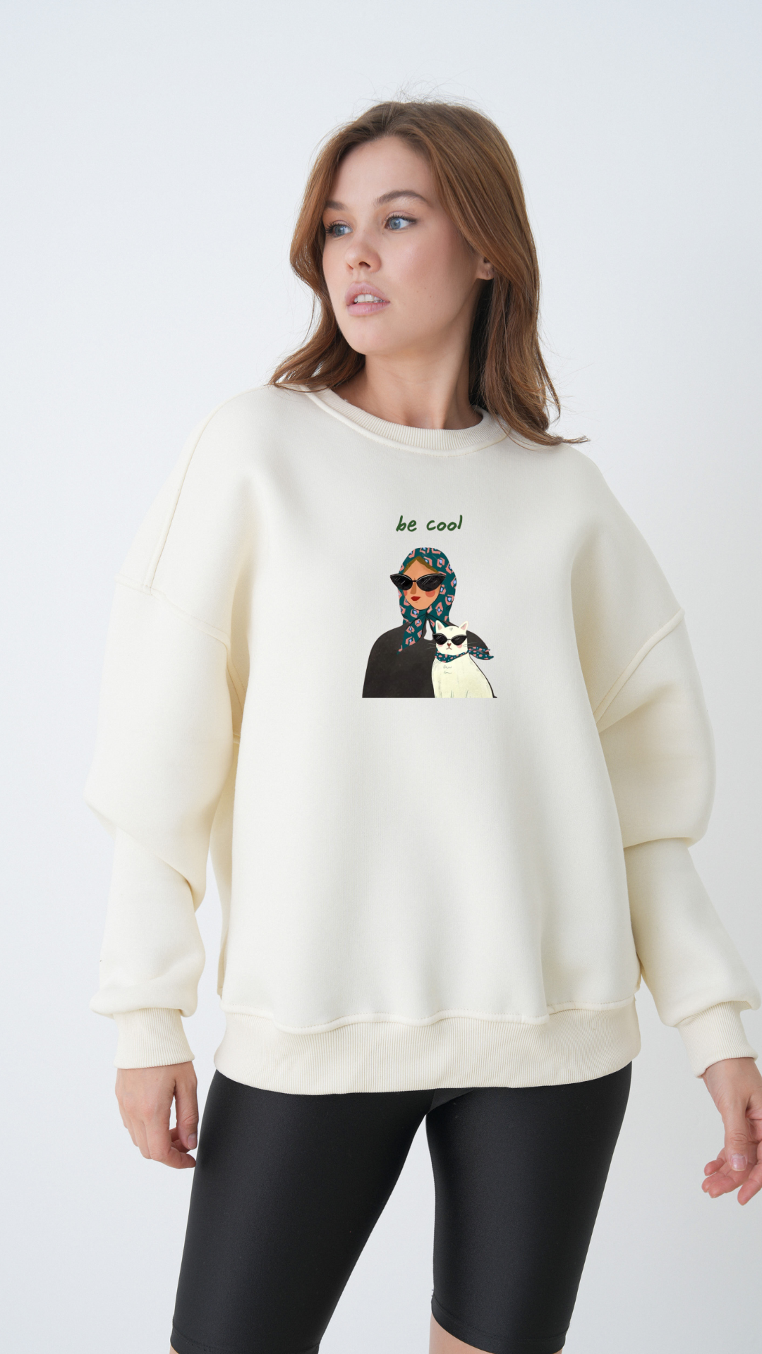 Be Cool - Oversize Sweatshirt
