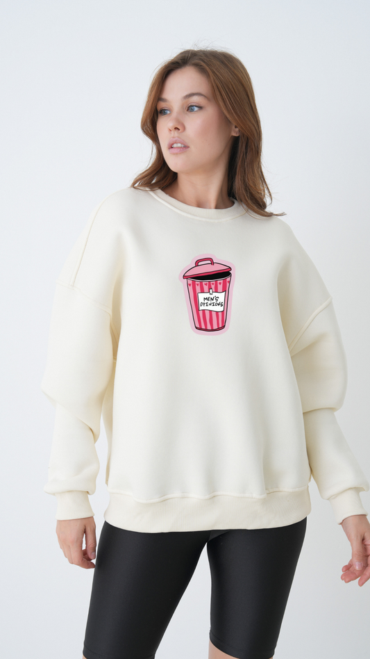 Men's Opinions - Oversize Sweatshirt