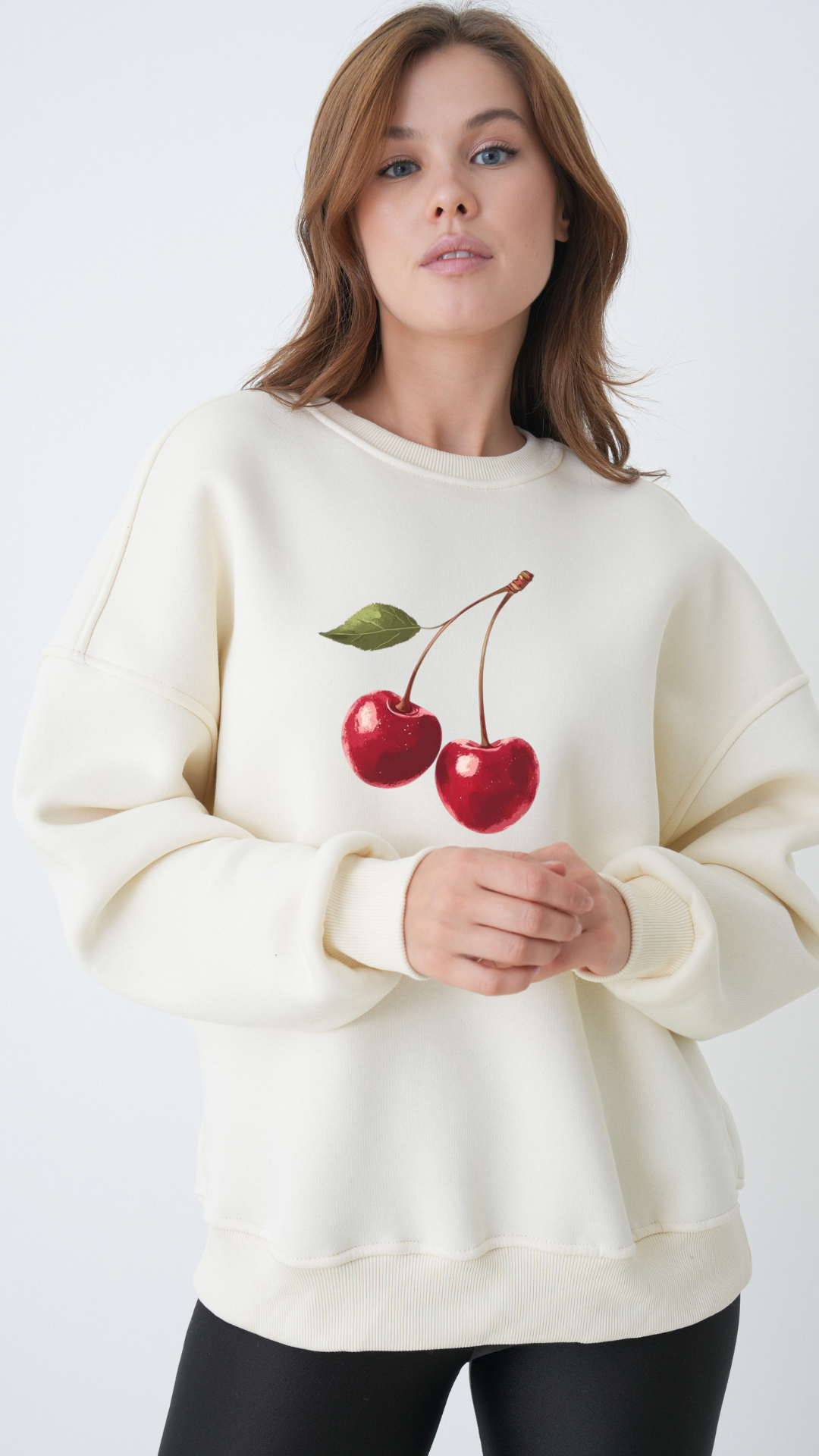 Cherry - Oversize Sweatshirt