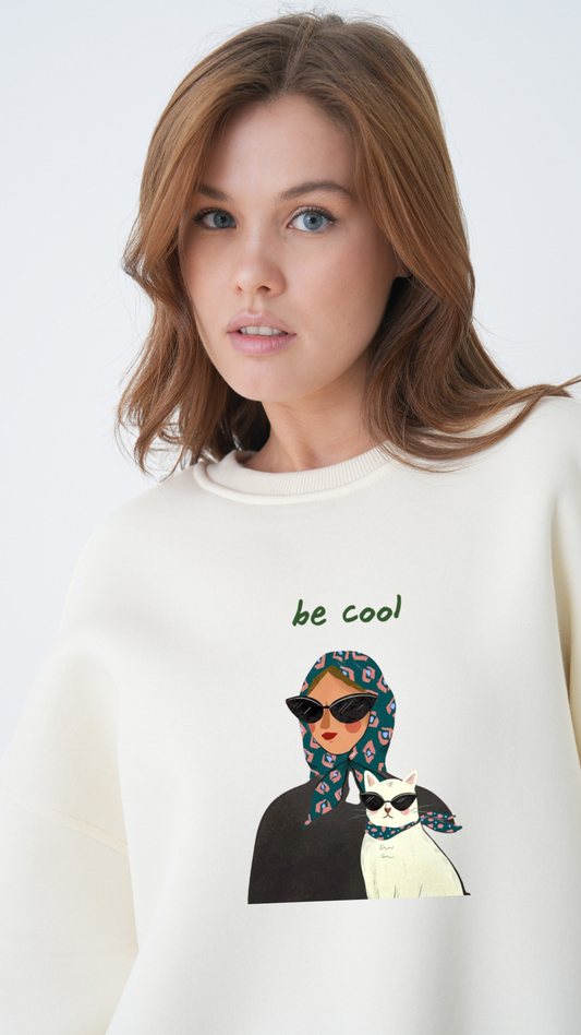 Be Cool - Oversize Sweatshirt