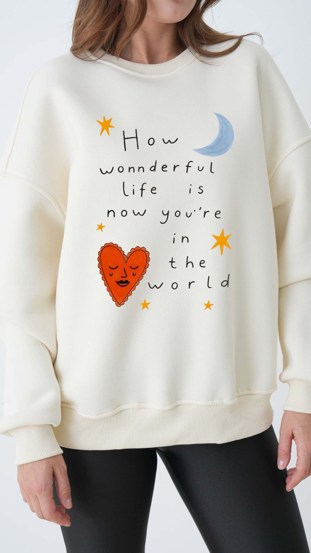 Wonderful Life - Oversize Sweatshirt