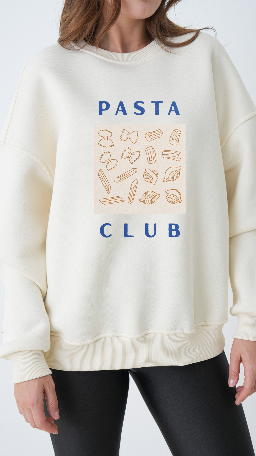 Pasta Club - Oversize Sweatshirt