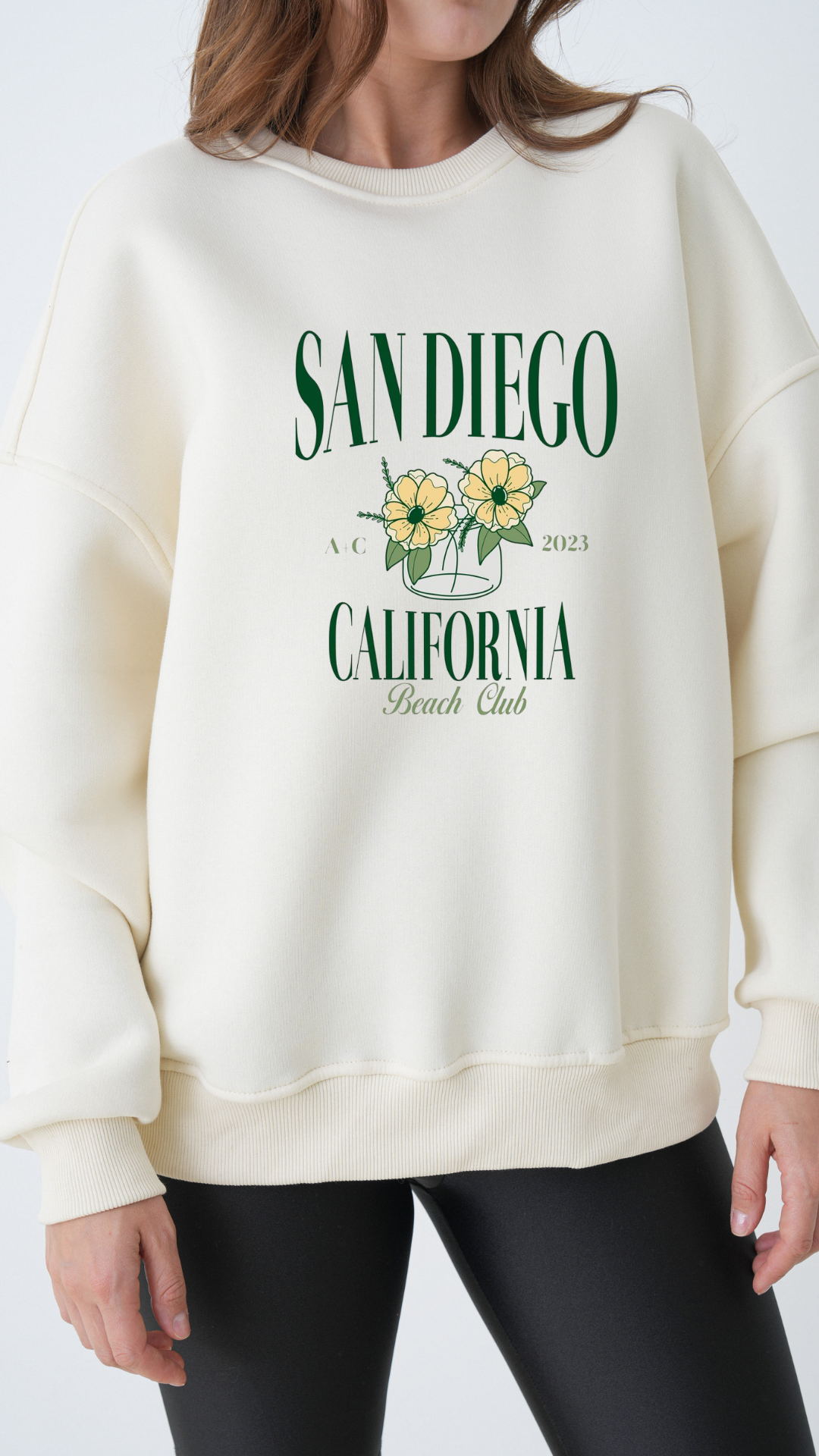 San Diego - Oversize Sweatshirt