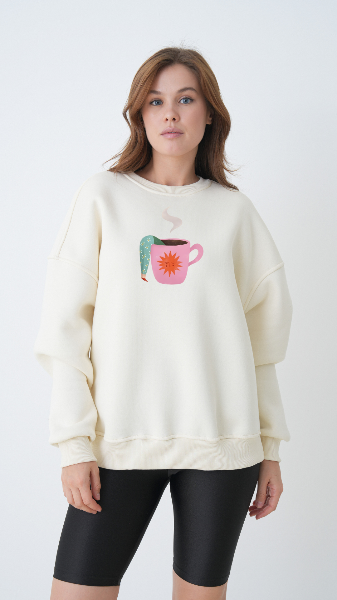 Cup of Calm - Oversize Sweatshirt
