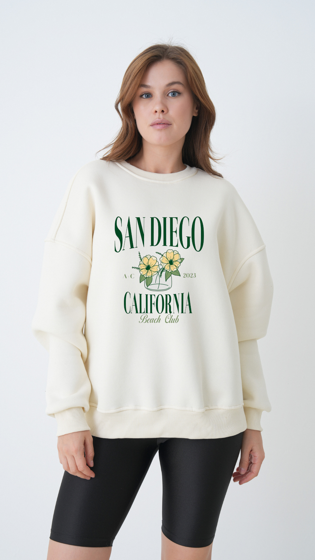 San Diego - Oversize Sweatshirt