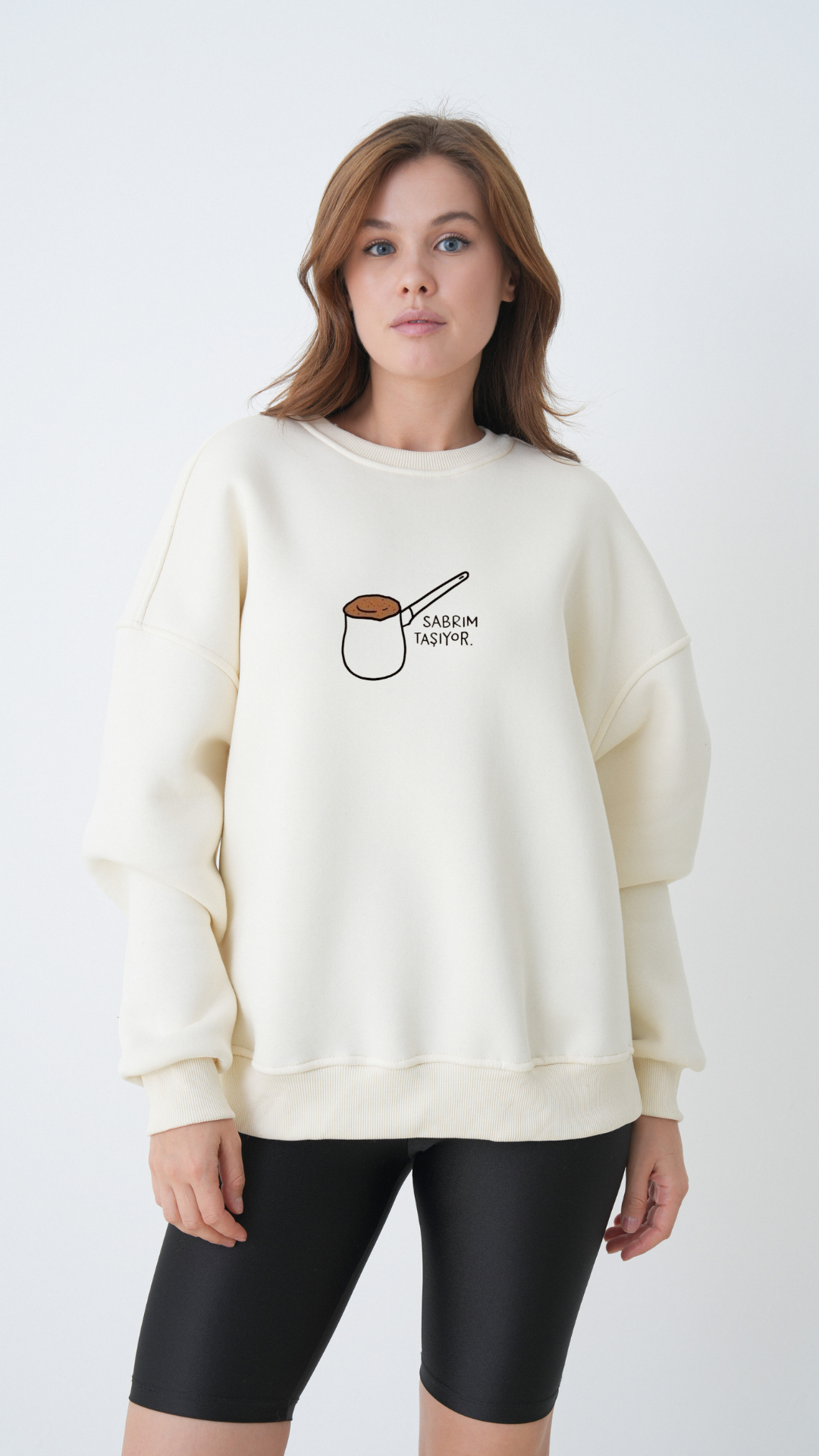 Sabrım Taşıyor - Oversize Sweatshirt
