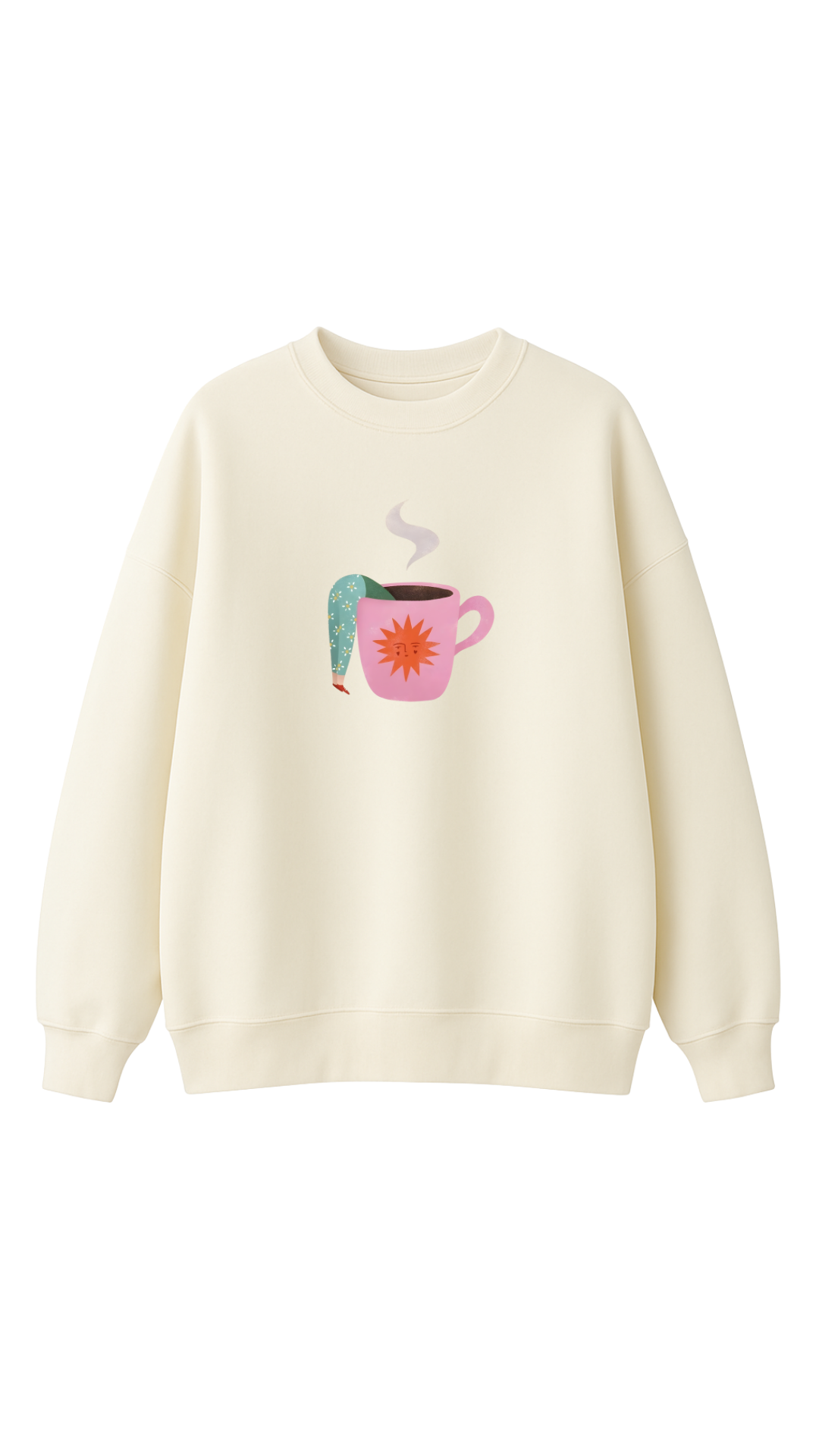 Cup of Calm - Oversize Sweatshirt