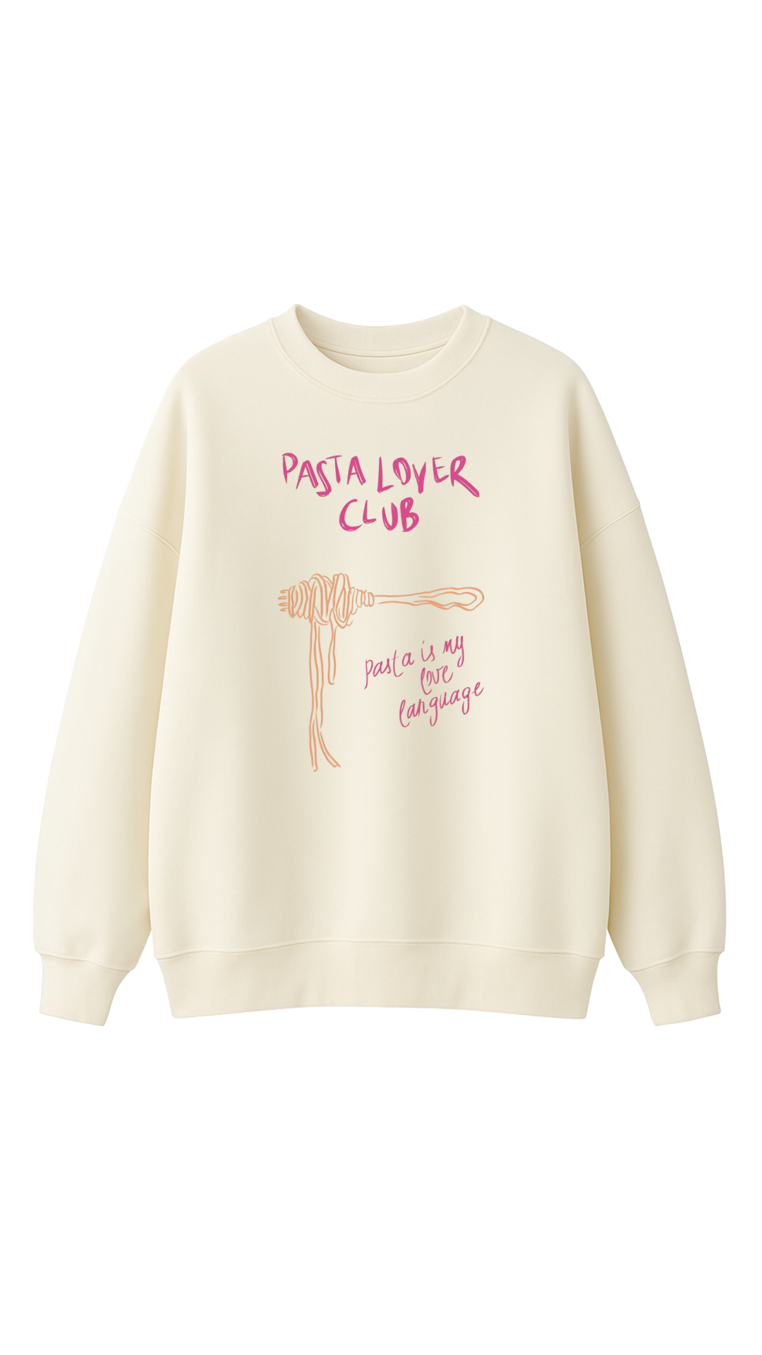 Pasta Lover Club - Oversize Sweatshirt