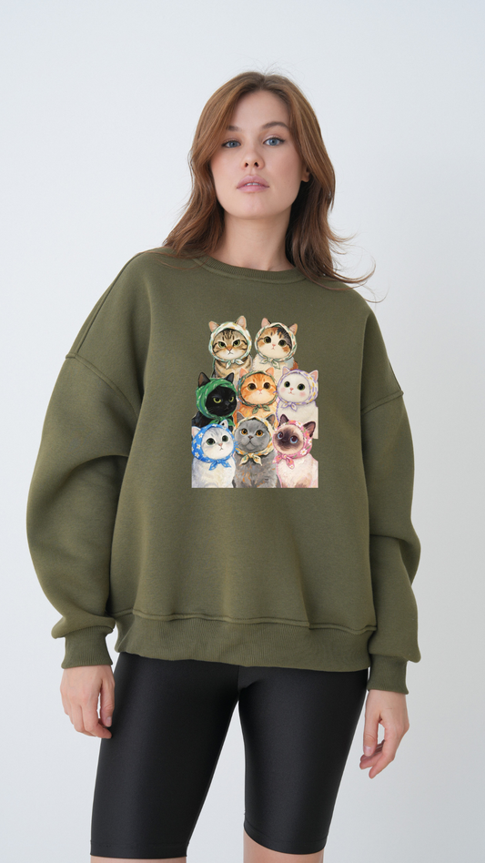 Cat's - Oversize Sweatshirt