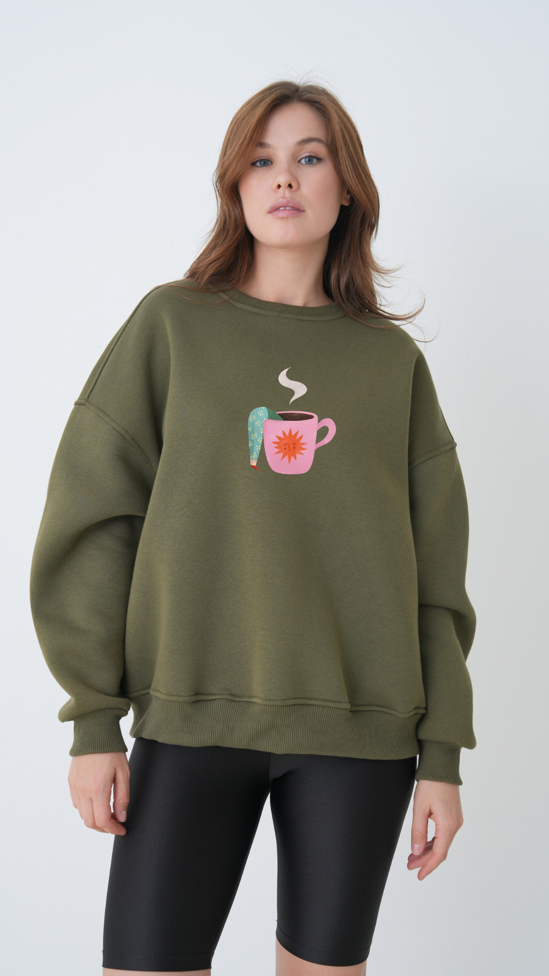 Cup of Calm - Oversize Sweatshirt